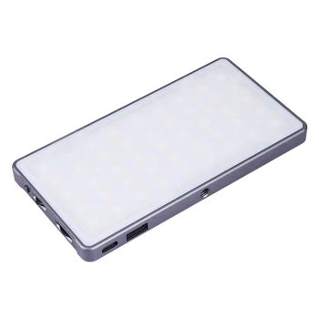 NiceFoto TC-158RGB.W 10W RGB LED Video Light Built-in Rechargeable Battery Camera Video Fill Light detail image