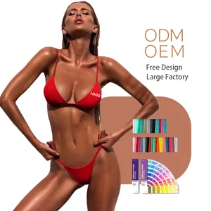 Best Selling Women's Sexy Bikini Design Your Own 2-Piece Set Made of Spandex/Nylon