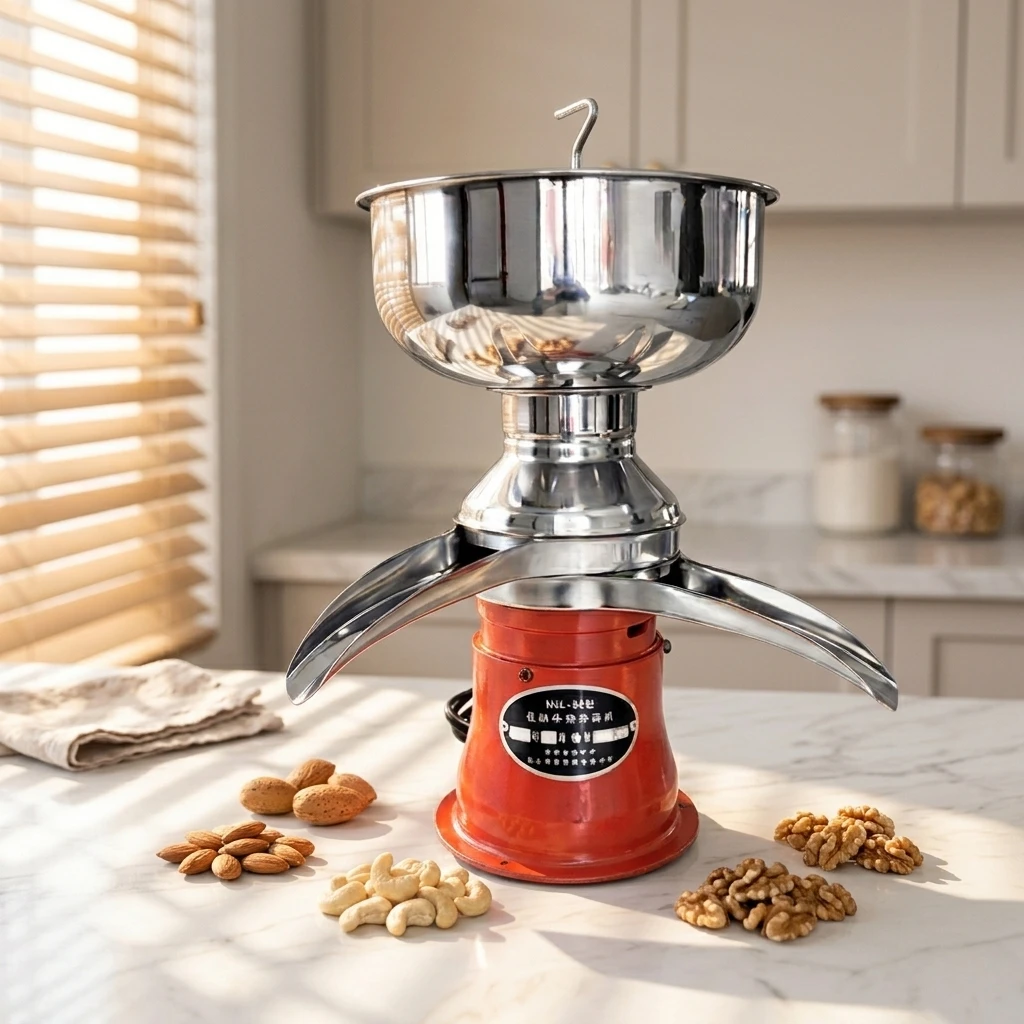 50L Electric Milk Cream Separator, Small Household Centrifugal Separator for Dairy & Juice