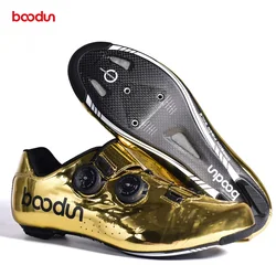 Professional Road Cycling Shoes Men Anti-Skid Durable Bike Bicycle Shoes Breathable Self-Locking Shoes