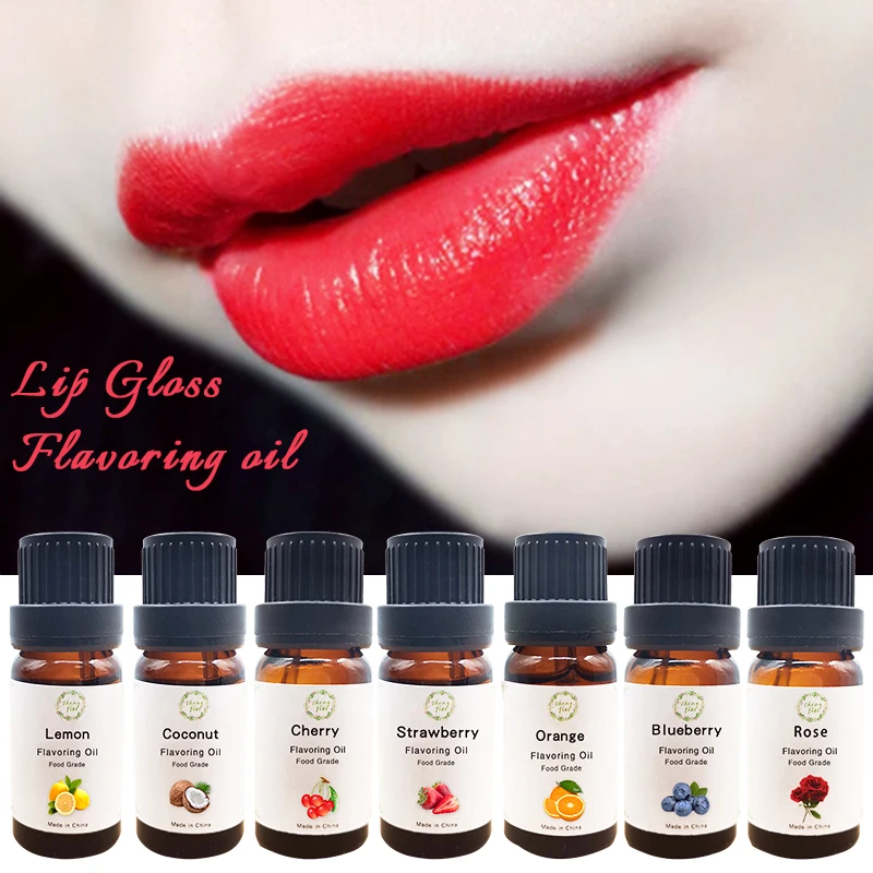 Food Grade Edible Rose Flavoring Oil for Lip Gloss Edible Lip