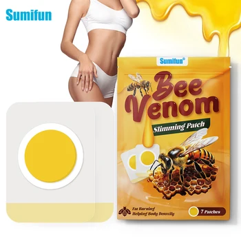 OEM Sumifun Herbal Weight Loss Patch for Belly Slim Honey Slimming Patch 7 PCS