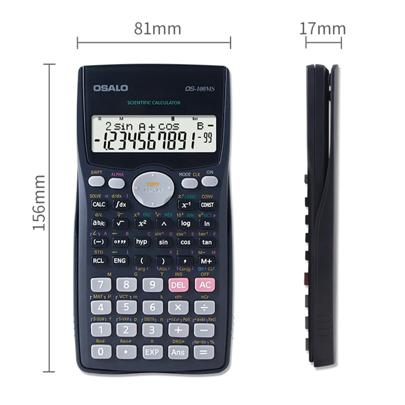 Hot Sale Electronic Calculator Function OS 100MS Calculadora Cientifica Scientific Calculator Made In China Alibaba