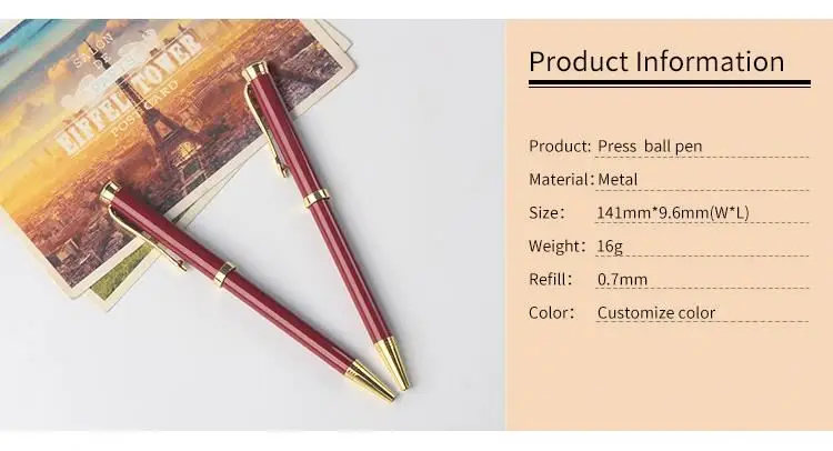 Slim Metal Pen Price  Refllls Cross Shape Pen for Hotel Pen Nice Quality