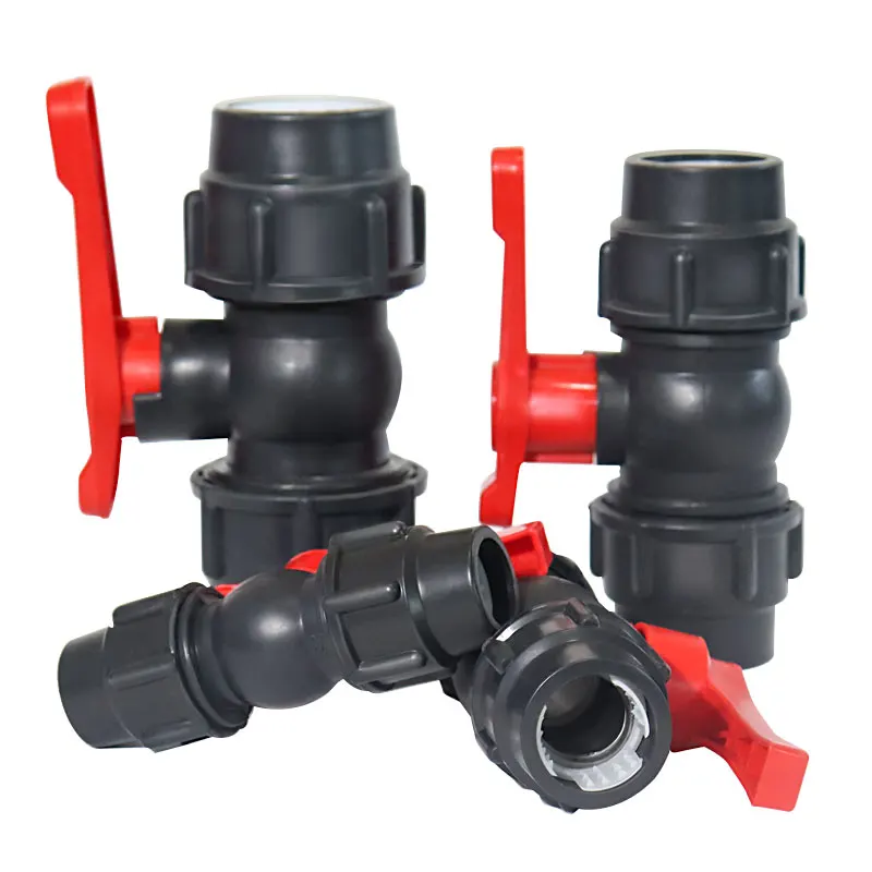 16mm Lock Nut Fittings Joiner Agriculture Drip Irrigation System Drip Tape Fitting