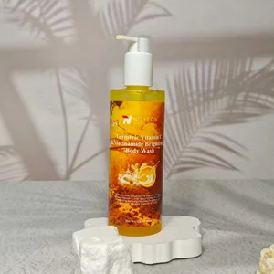 OEM Skincare Own Brand High-End 300ml Herbal Shower Gel for Exfoliating Whitening Lasting  Moisturizing Oil Custom Skin Care