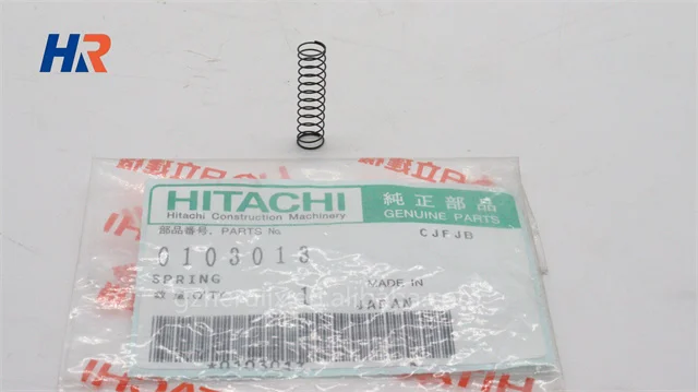 Original Excavator Control Valve Parts Spring 0103013