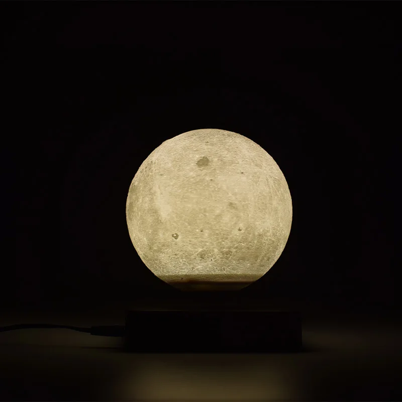 Modern Creative Selling 3D Led Table Lamp Round Indoor Decorative