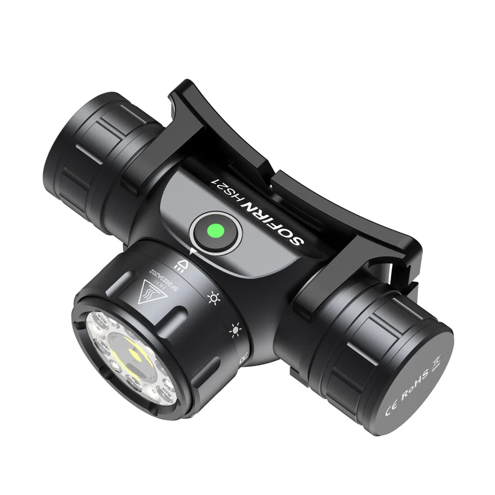 SOFIRN HS 21　新品未使用 Sofirn HS21 Rechargeable LED Headlamp - 2200 Lumen Flashlight