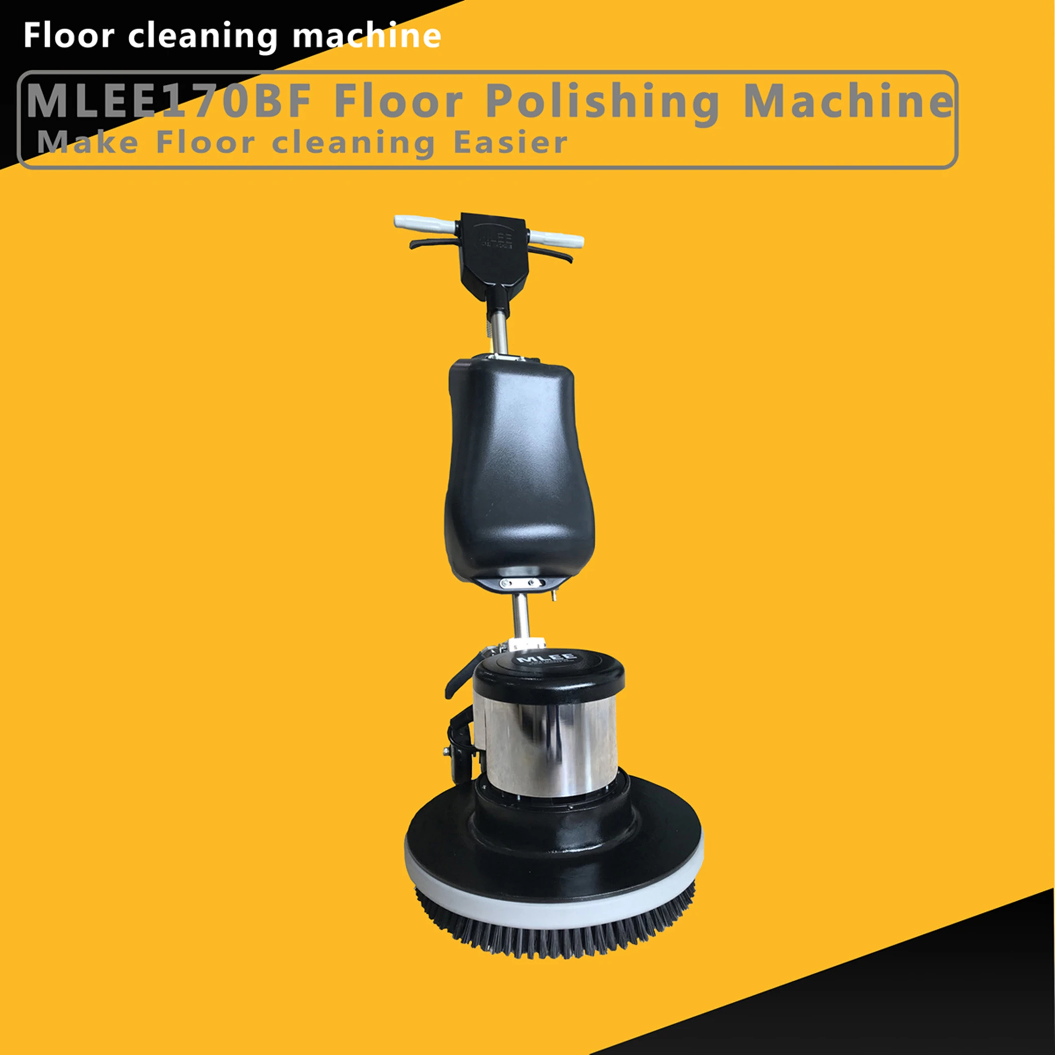 Mlee 170bf Commercial Multifunction Cable Floor Scrubber Tile Floor