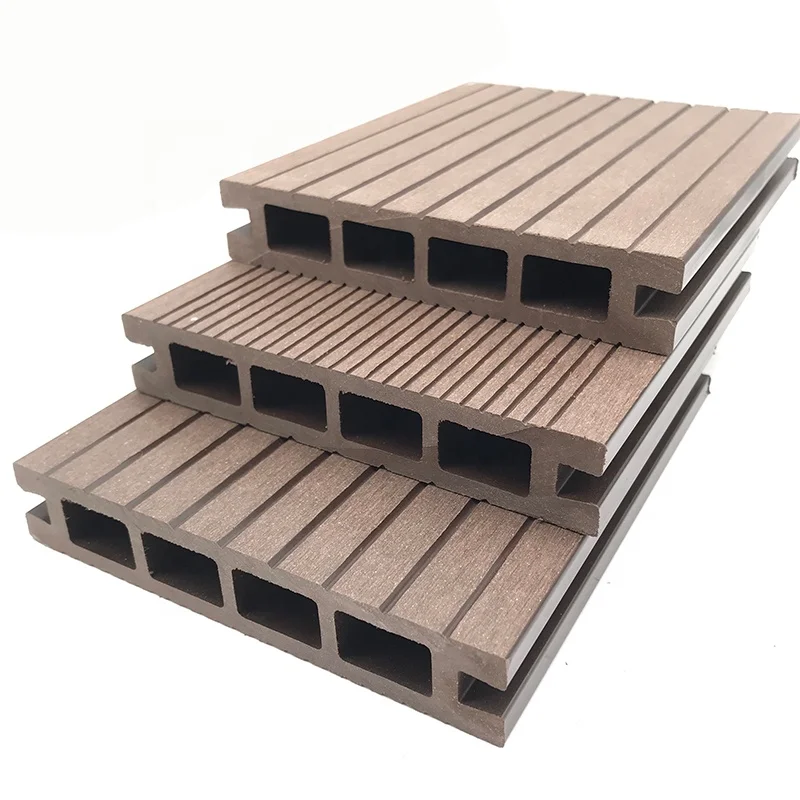Cheap used wpc composite decking anti slip wood plastic composite wpc deck floor