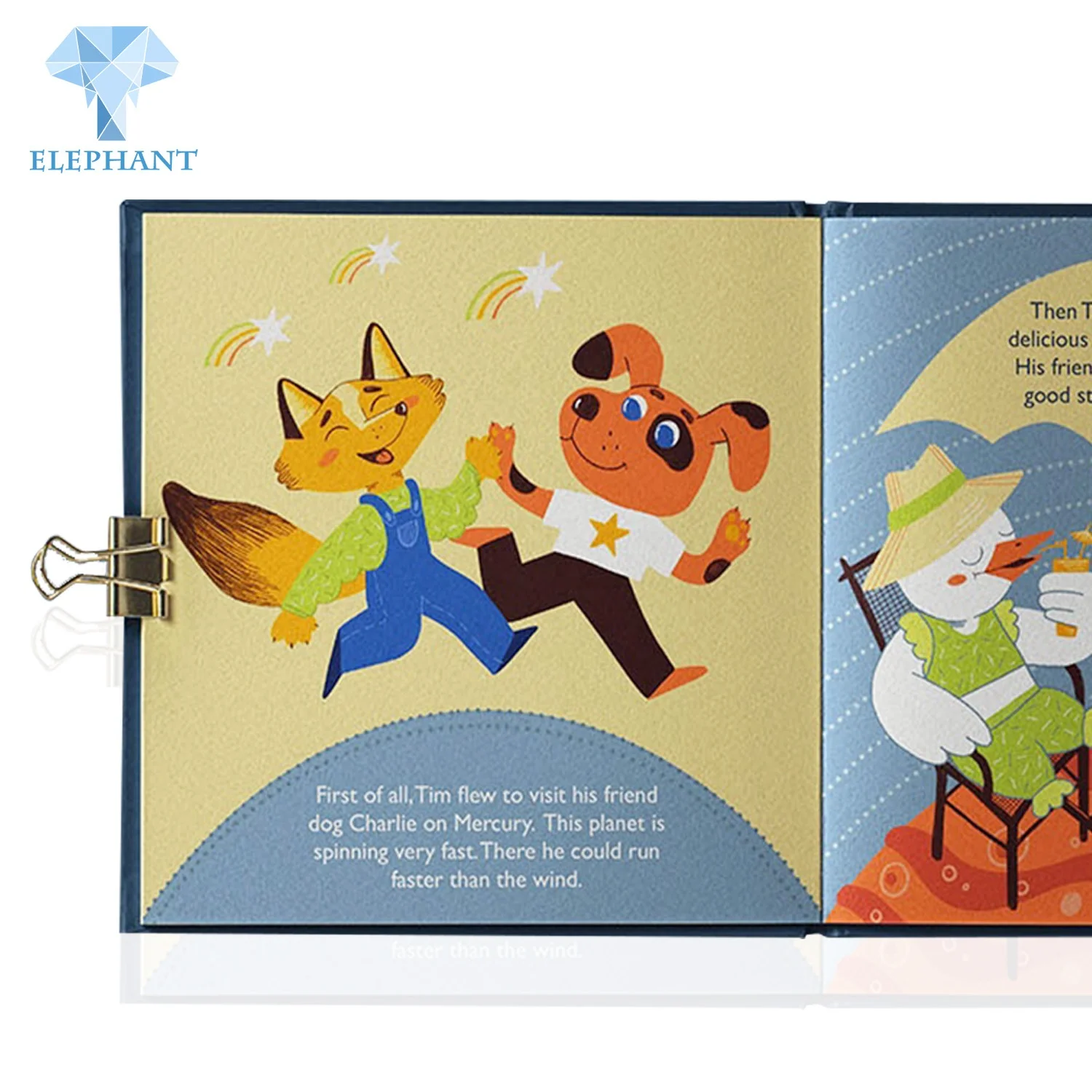 China Manufacturers Custom Printing Services Design Drawing Activity Illustration Fairy Tale Story Colouring Book Covers