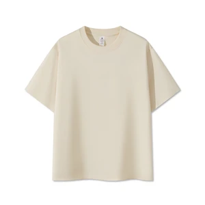 2026 Oversized Streetwear 100% Cotton t Shirt Blank Heavyweight Plus Size Cheap Bank t Shirt OEM Cotton City t Shirt