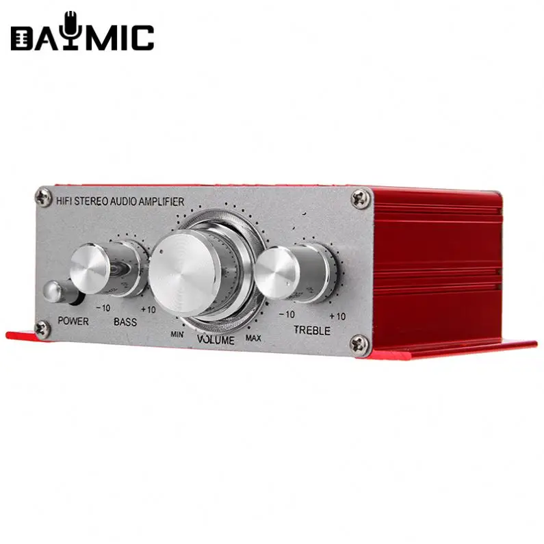 Fosi Audio TB10A Amplificateur Récepteur Audio Stéréo 2 Canaux Mini Ampli Intégré Hi-Fi Classe D