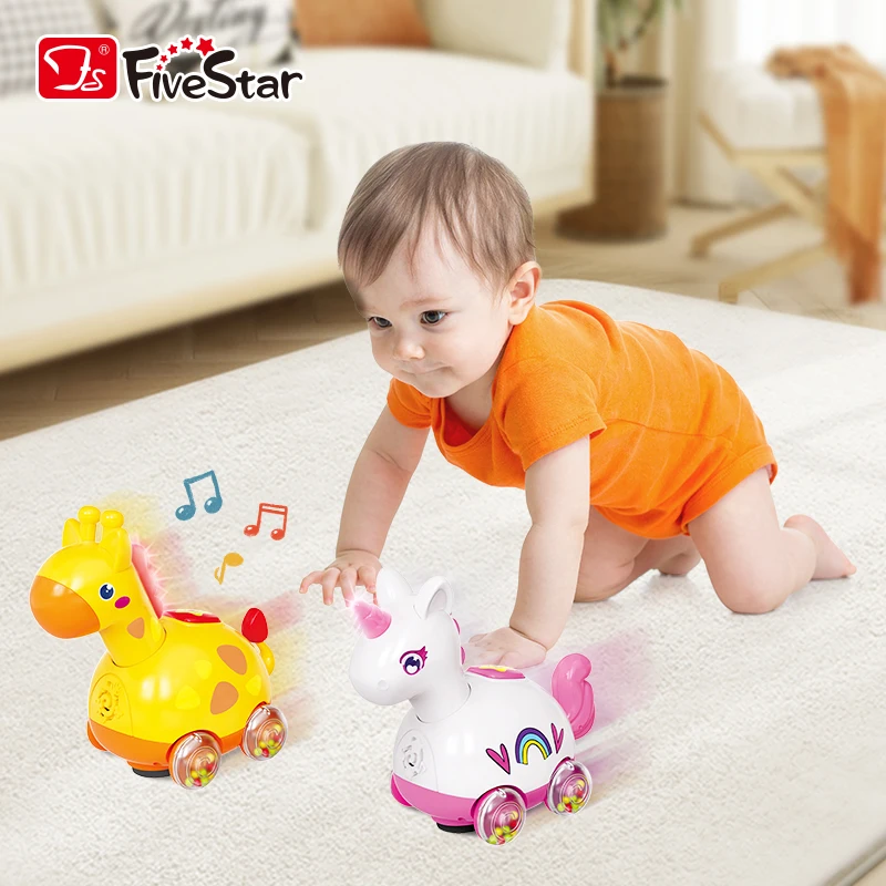 Fivestar New Bump Go Unicorn Giraffe Sensory Toys for Kids