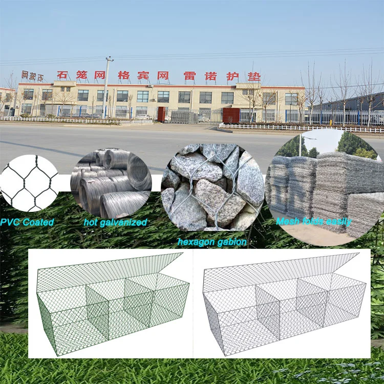 Rockfall Netting Protection Gabion Basket for Stone Cage Retaining Wall