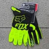 Fluorescent green-green lettering