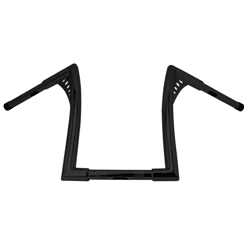 Handlebars 7/8 In. (22mm) Ape Hanger 18 Inch High - Chrome - EMGO 23-1 - Foto 7
