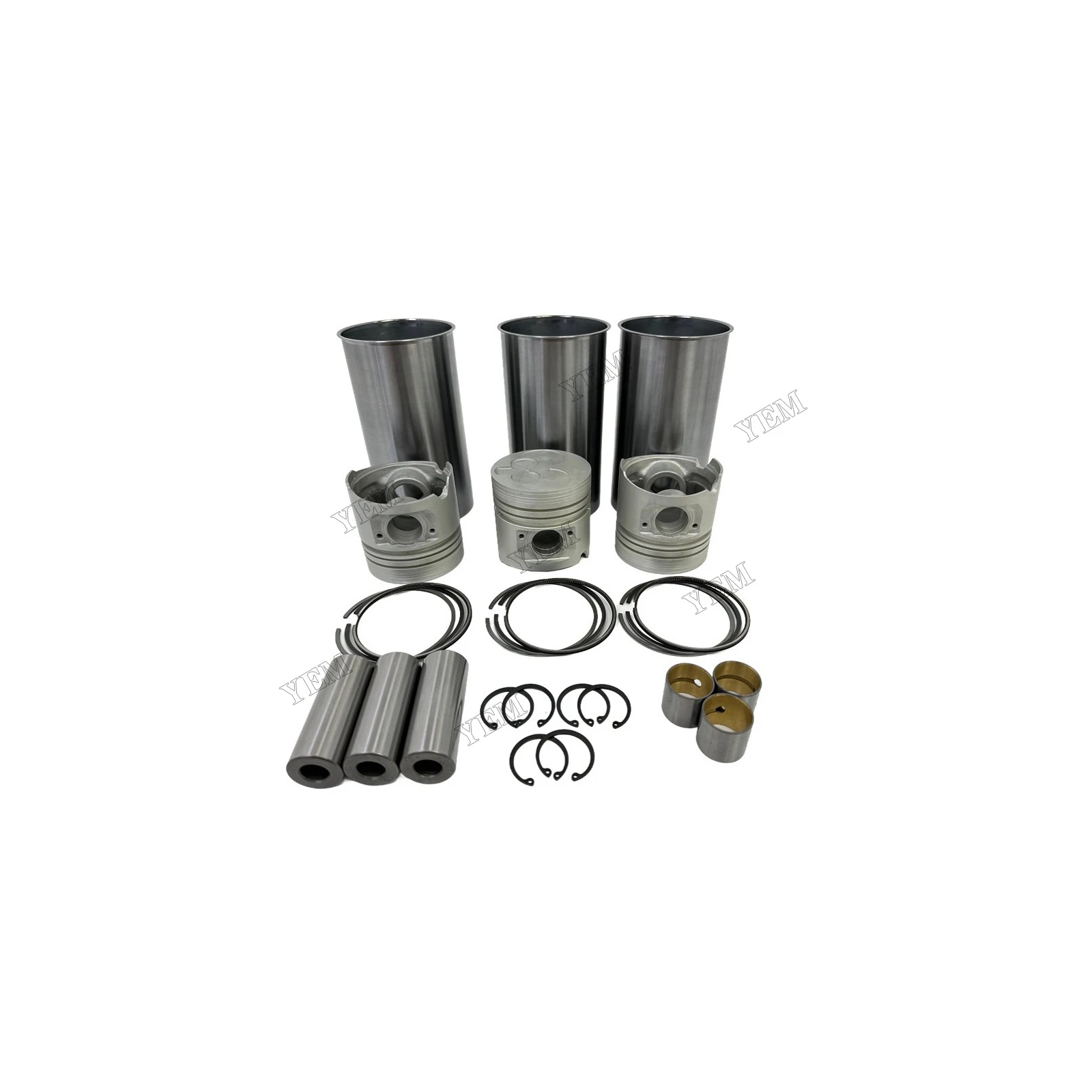 For Isuzu 3AD1 Cylinder Liner Kit Diesel Engine Spare Parts