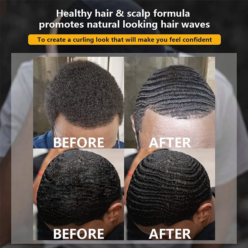 Private Label 360 Style Waves Control Pomade Wave Cream for Black Men Hair Scalp Butter with Shea Wholesale Hair Grease for Boy