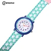 2102LAQ04-Cassa blu con cinturino verde