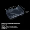 Clear Heart Shape PET Chocolate Packaging Tray