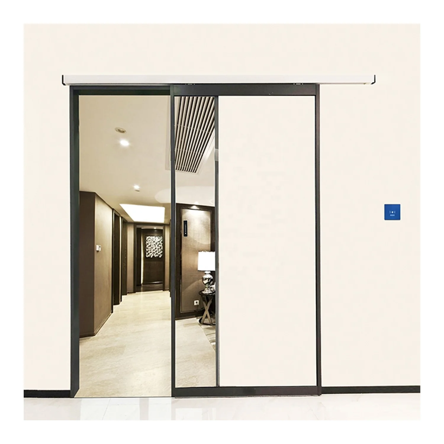 Linear Motor Magnetic Automatic Sliding Door System Operators for Store