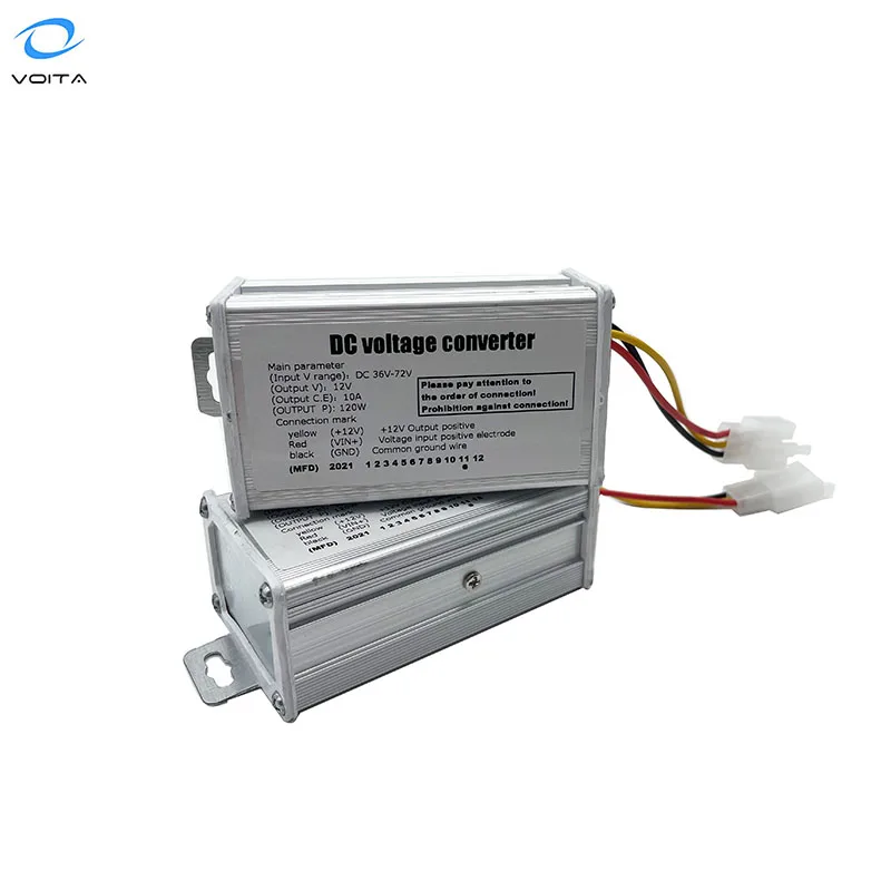 Intelligent DCDC Converter 36V-72V to 12V 10A with Protection
