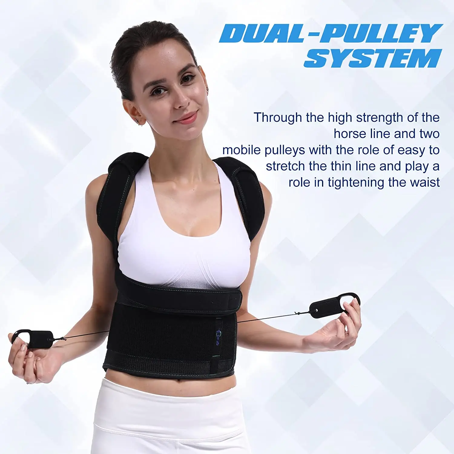 Hkjd Factory Tlso Full Back Spine Brace With Drawstring Pulley System ...