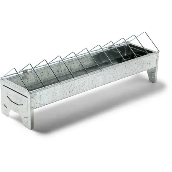 Free Sample Chicken Feeder Metal BSCI Certificate Poultry Farm Equipment Galvanized Metal Chicken Poultry Feeders and Drinkers