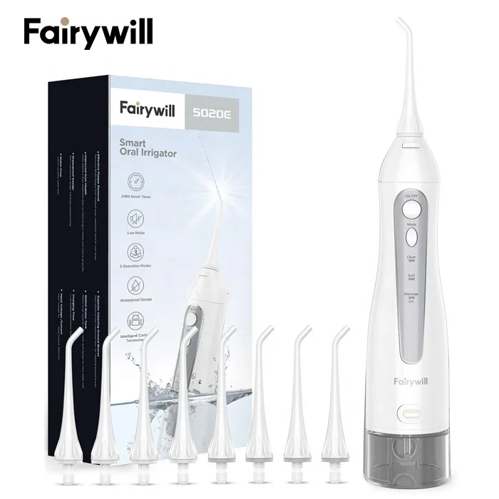 Fairywill FW 5020E deatal зубная щетка зубов приятно выбрать пик H2O B Оральный ирригатор Флоссер импульсный ирригатор для полости рта воды ирригатор чувствовать себя цвета сахарной ваты