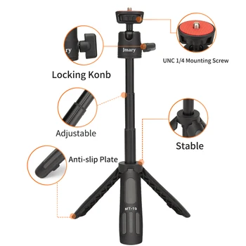 Hot Selling  MT19 Mobile Stand Phone Holder Camera Stand Selfie Stick Tripod Mini Tripod  Mobile Phone Holders detail image