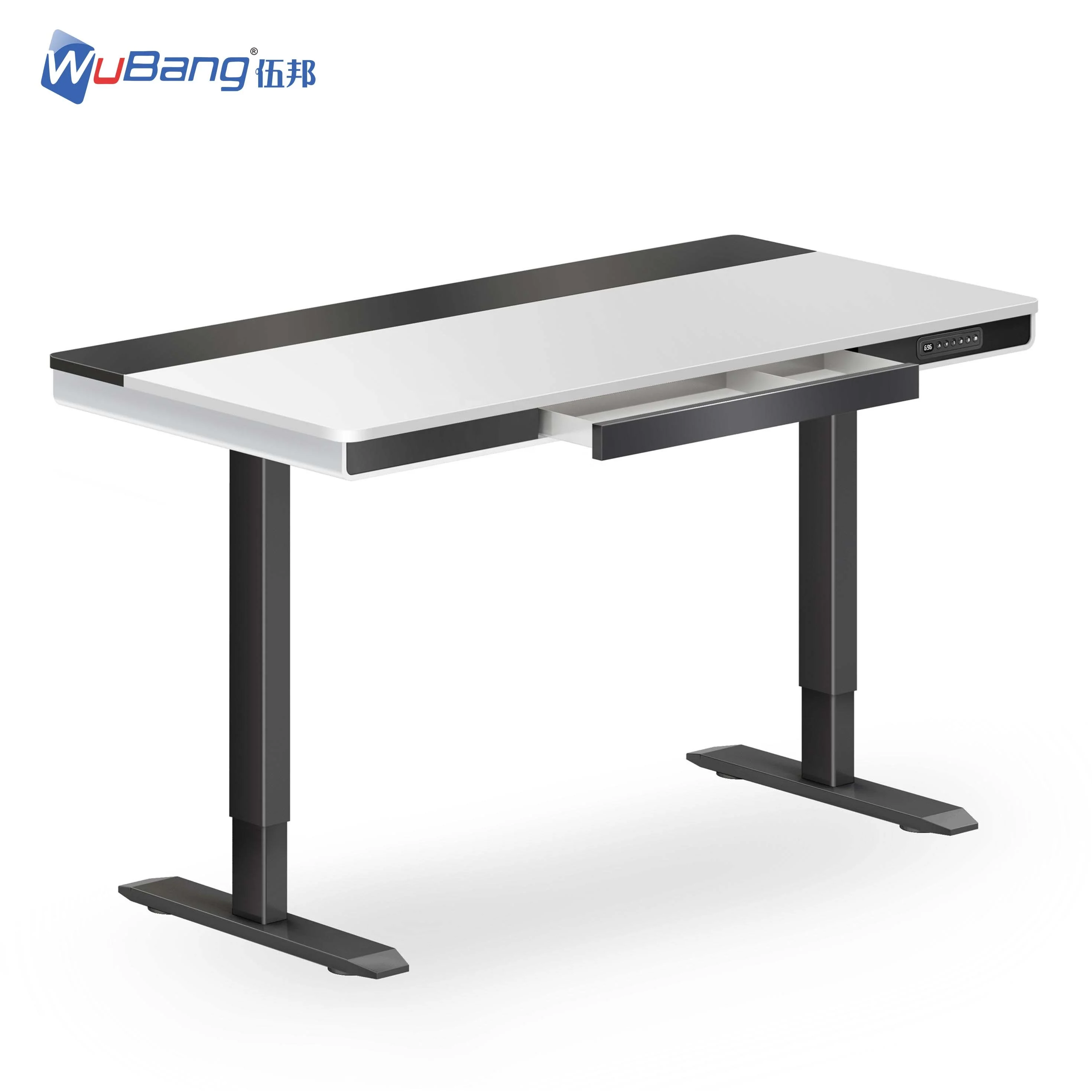 Ergonomic Smart Custom Computer Table Black Mechanical Electric ...