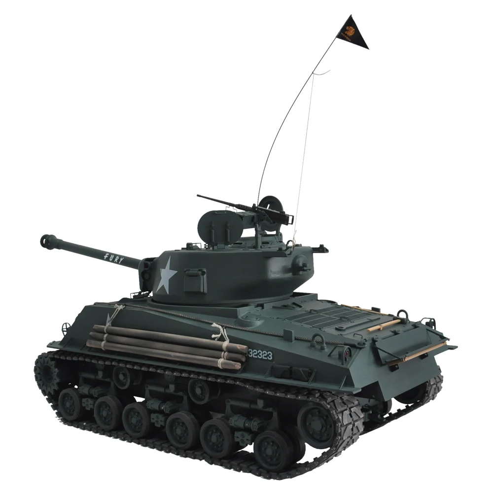 HOOBEN 1 10 M4A3E8 rc M4 RTR PANZER