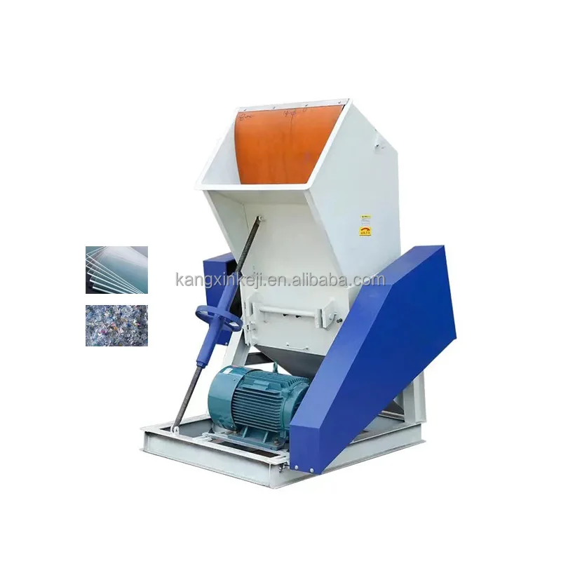 Automatic Waste with Cooling System Shredder Blades Recycling Plastic Pet Bottle Crusher Machine