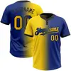 Faderoyal Blue and Yellow-black