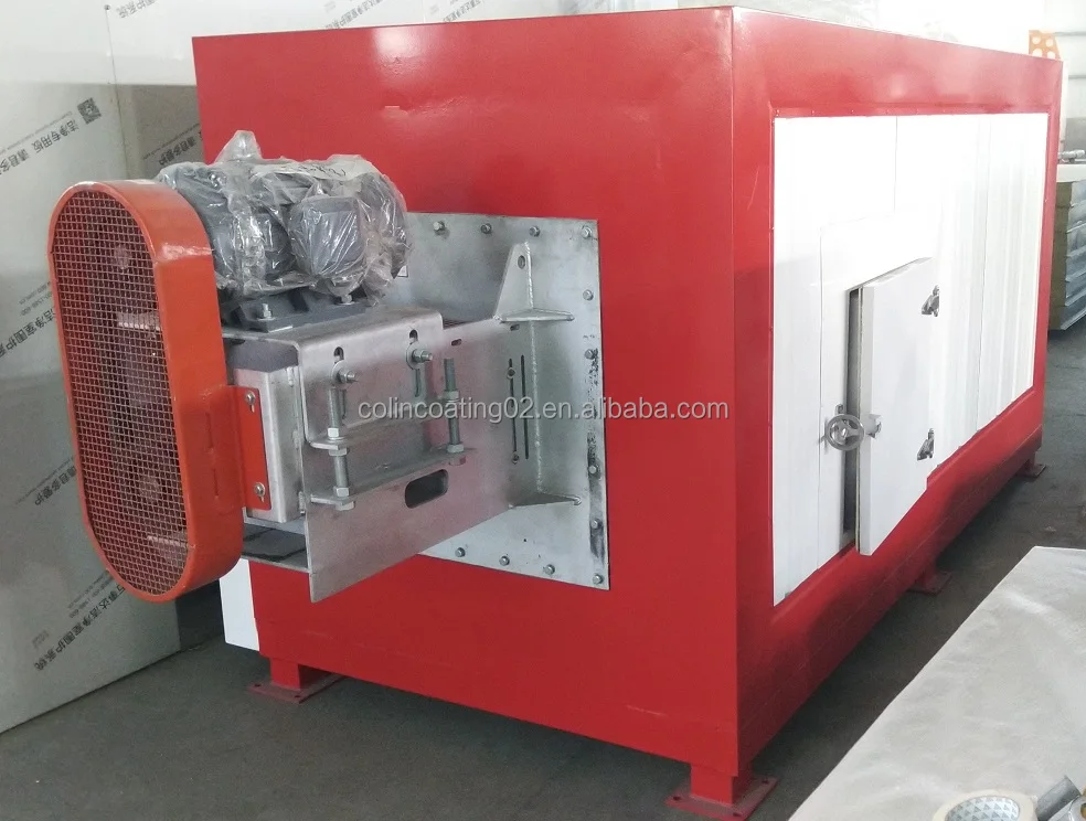 Automatic Gas Large Tunnel Powder Coating Curing Oven Gas Electric 8m