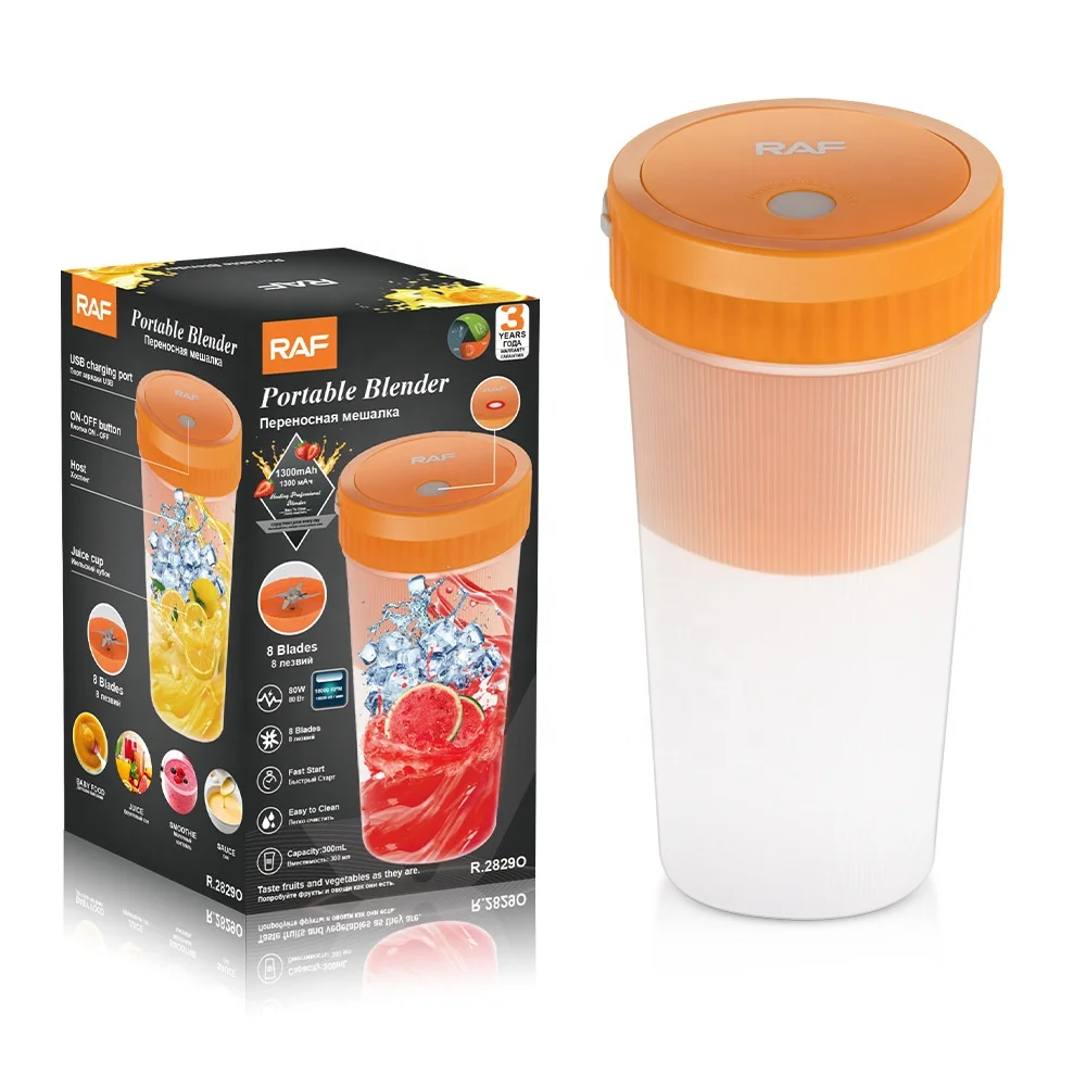 Easy Ice Crushing Convenient Operation Juicer Portable Multifunctional USB Rechargeable Juicing Cup Fruit Electric Juice Blender 7