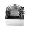 Fluted square 5pcs set