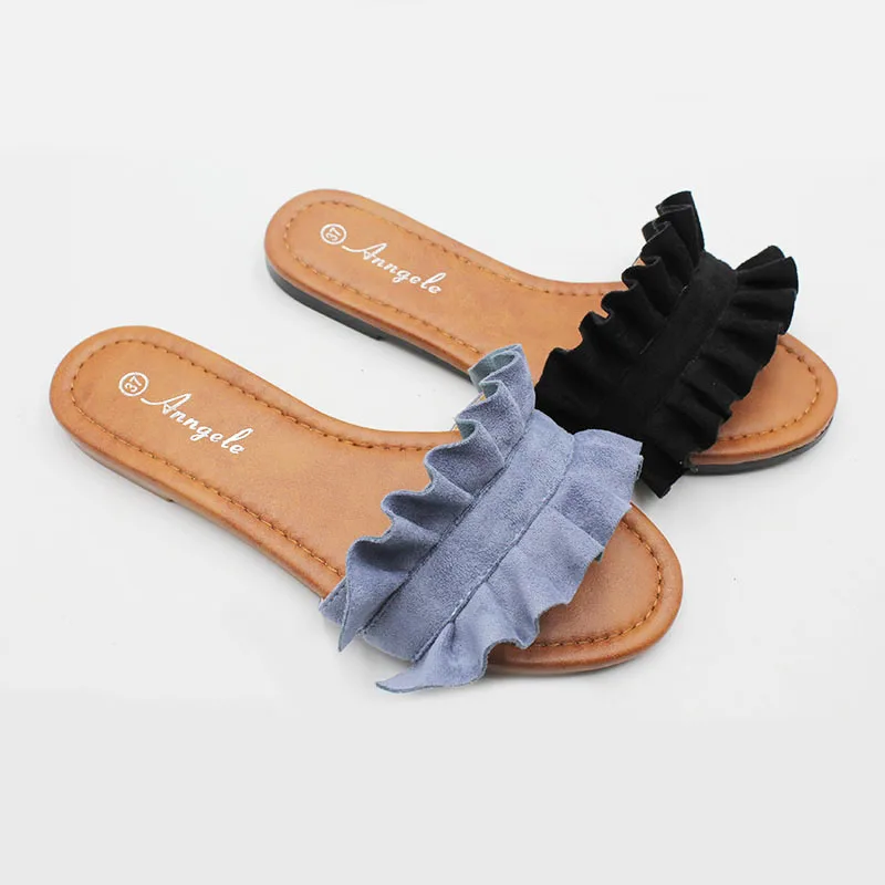 2025 nouvelles chaussures décontractées tissées babouche femme