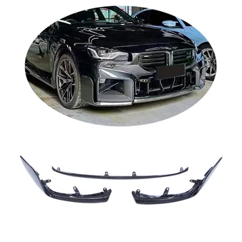 Dry Carbon Fiber MP Style Front Bumper Lip For BMW G87 M2 M240i 2022+