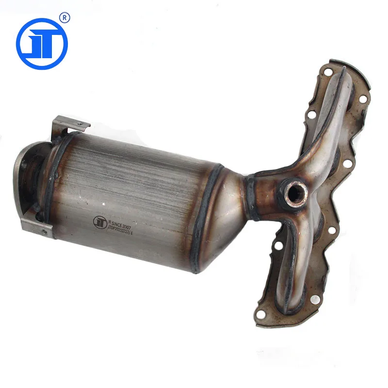 Auto Parts Custom Made Exhaust Manifold Catalytic Converter for Toyota Vios