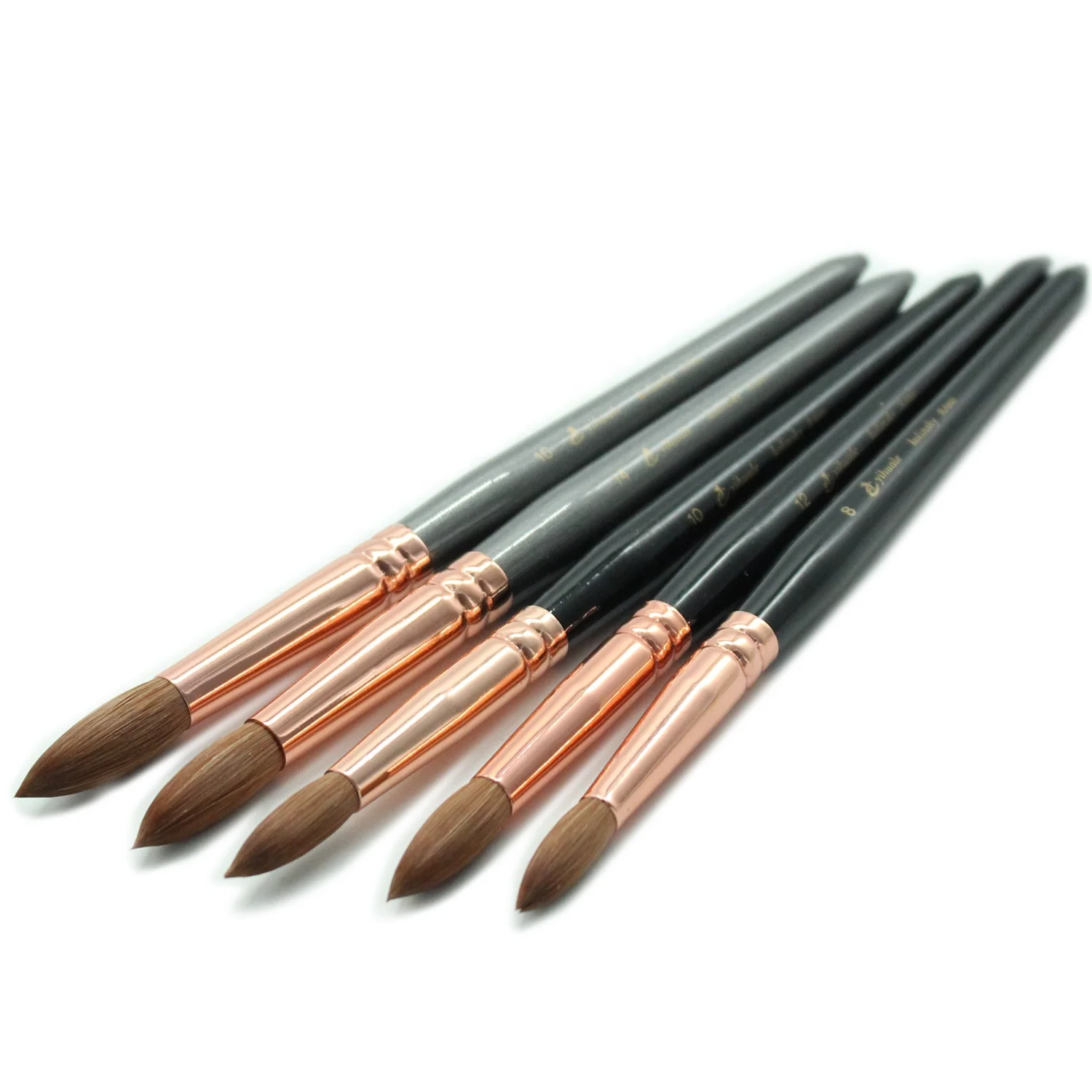 Yihuale New Nail Product 2021 Eval Acrylic Brush Kolinsky Nail Brush