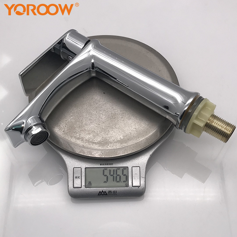 YOROOW Single Cold Chrome Basin Tap Good Price High Quality Zinc Body Zinc Alloy Brass Silver Good for Bathroom