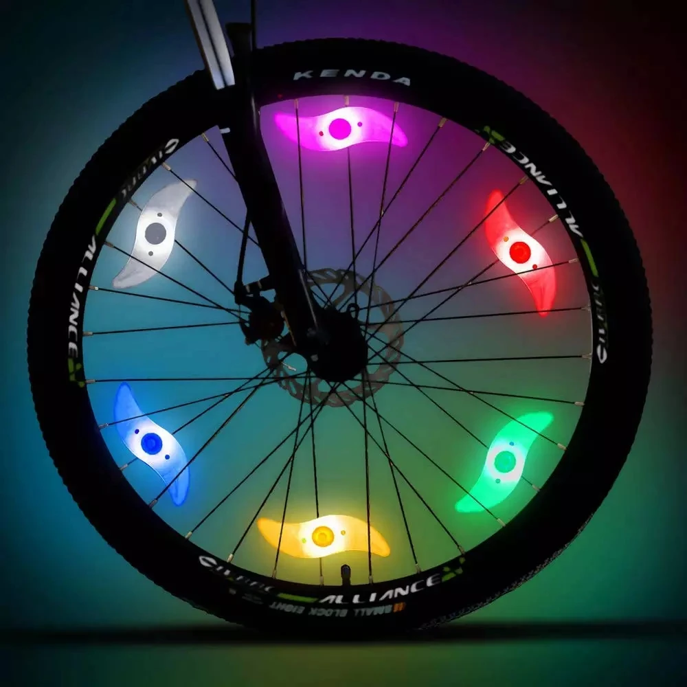 lights for spokes on bikes