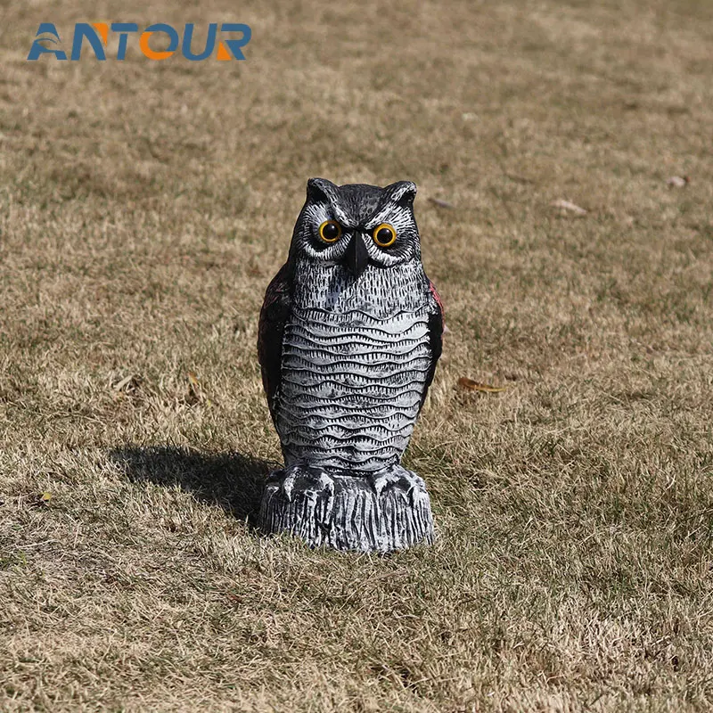 Wholesale Owl Decoys To Scare Birds Away Solar Powered Owl Head Buy