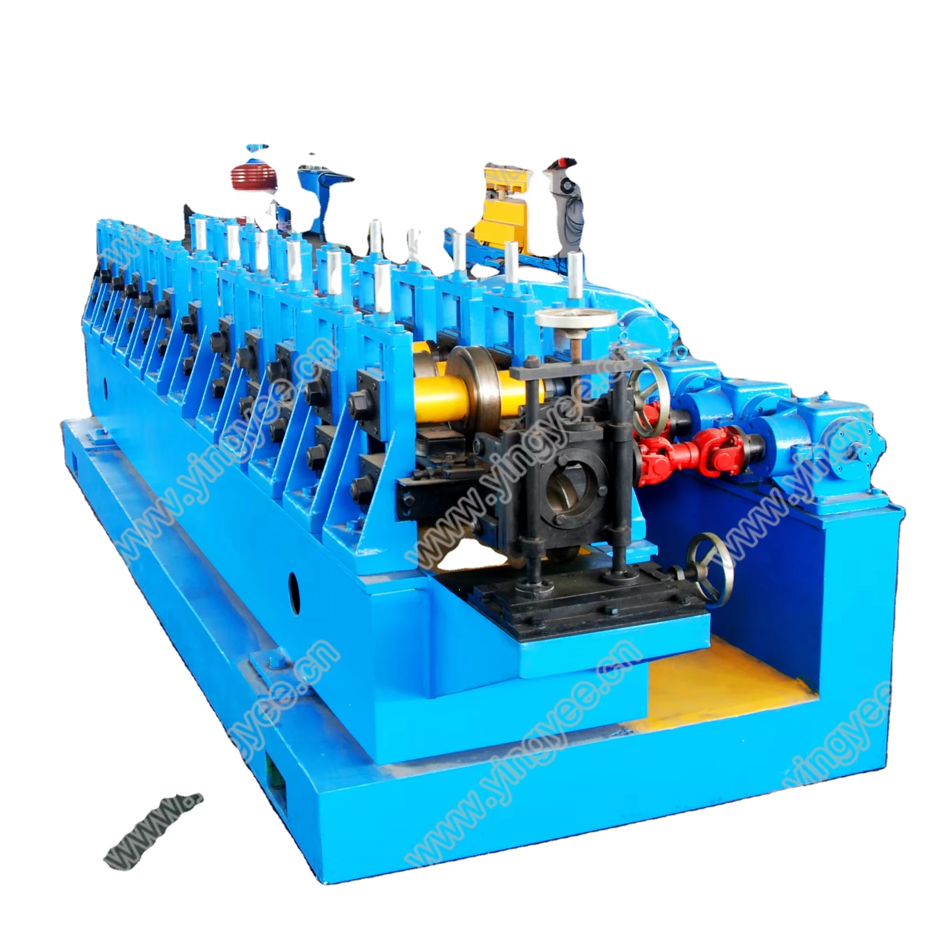 Downpipe Roll Crimping Machine ilə Maşın İsti Satılır Yaxşı Keyfiyyətli Boru