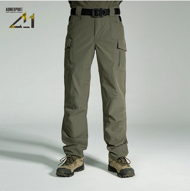 Men's Taclite Pro Lightweight  Sweatpants Fire-Resistant Reflective Tactical Casual Workwear Zipper Wholesale Jogger