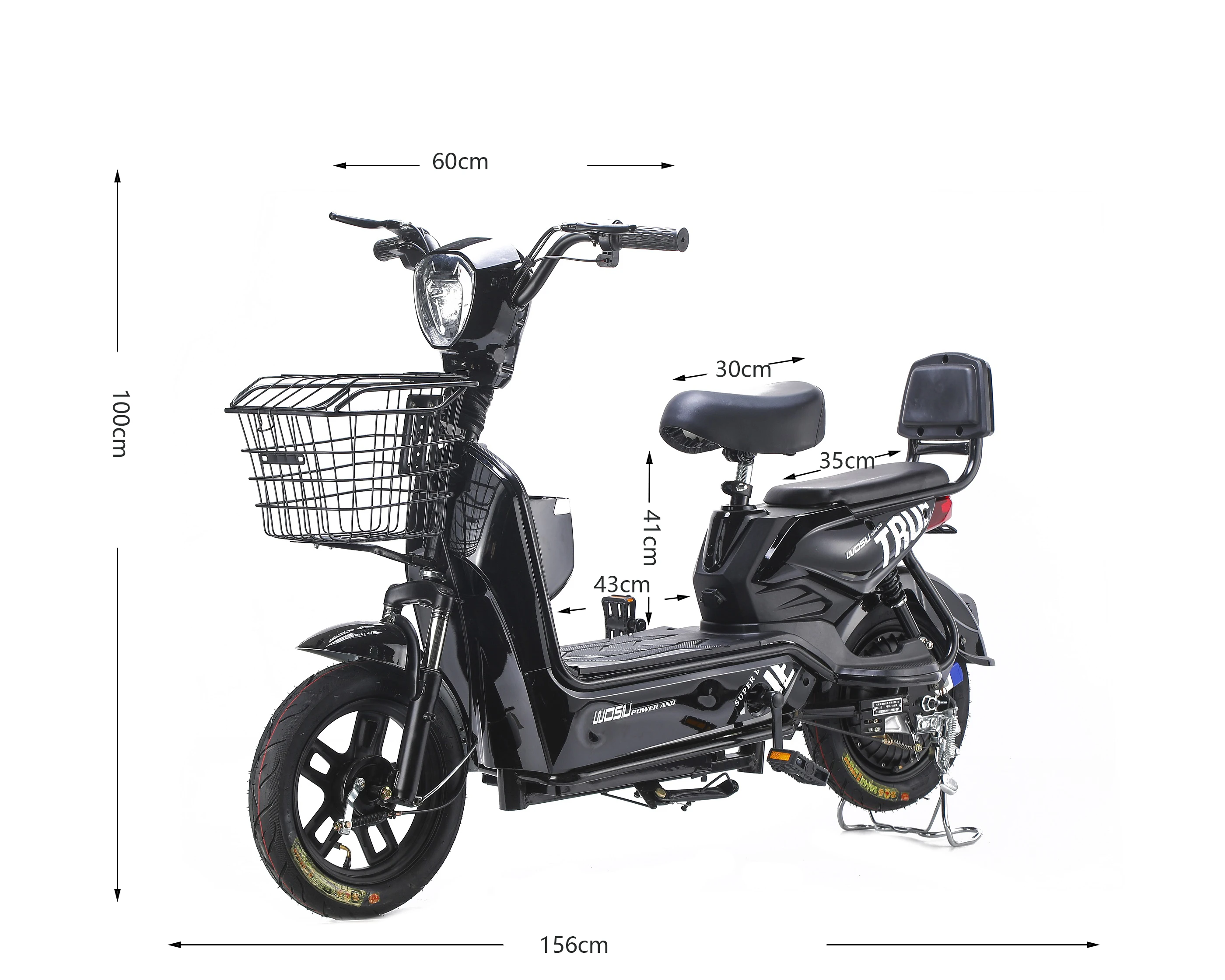 2022 Electric Bike 350w Motor, 48v/60v Battery, Ebike