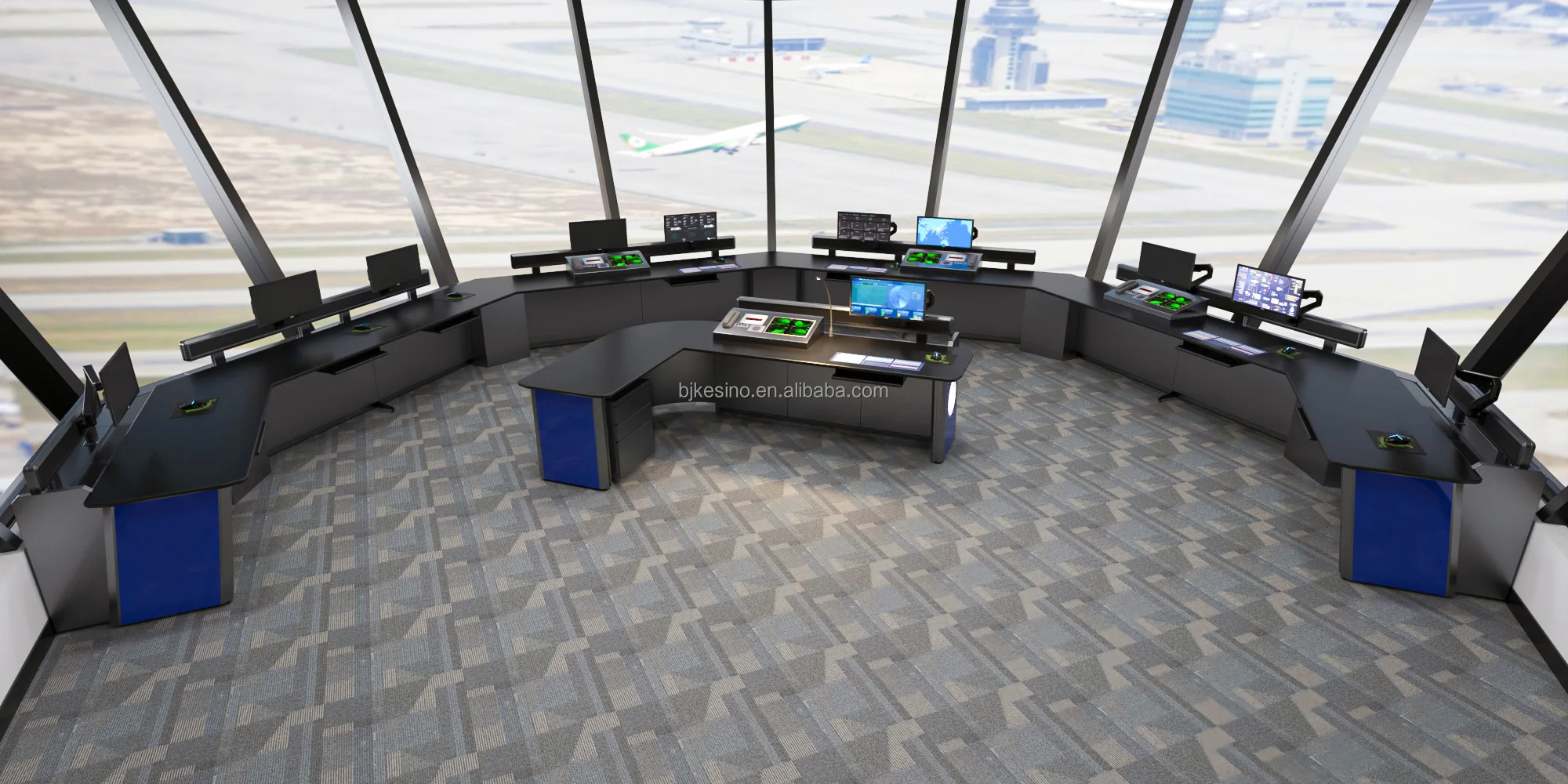Kesino Airport Tower Console Command Center Control Room Console Buy